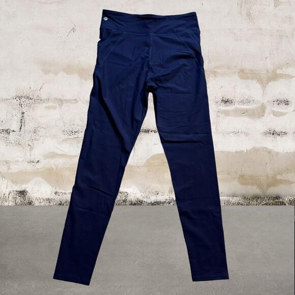 Zella Girl Other - Zella NWT Girls Navy Crossover High Waist 7/8 Leggings-Size XL (14/16)